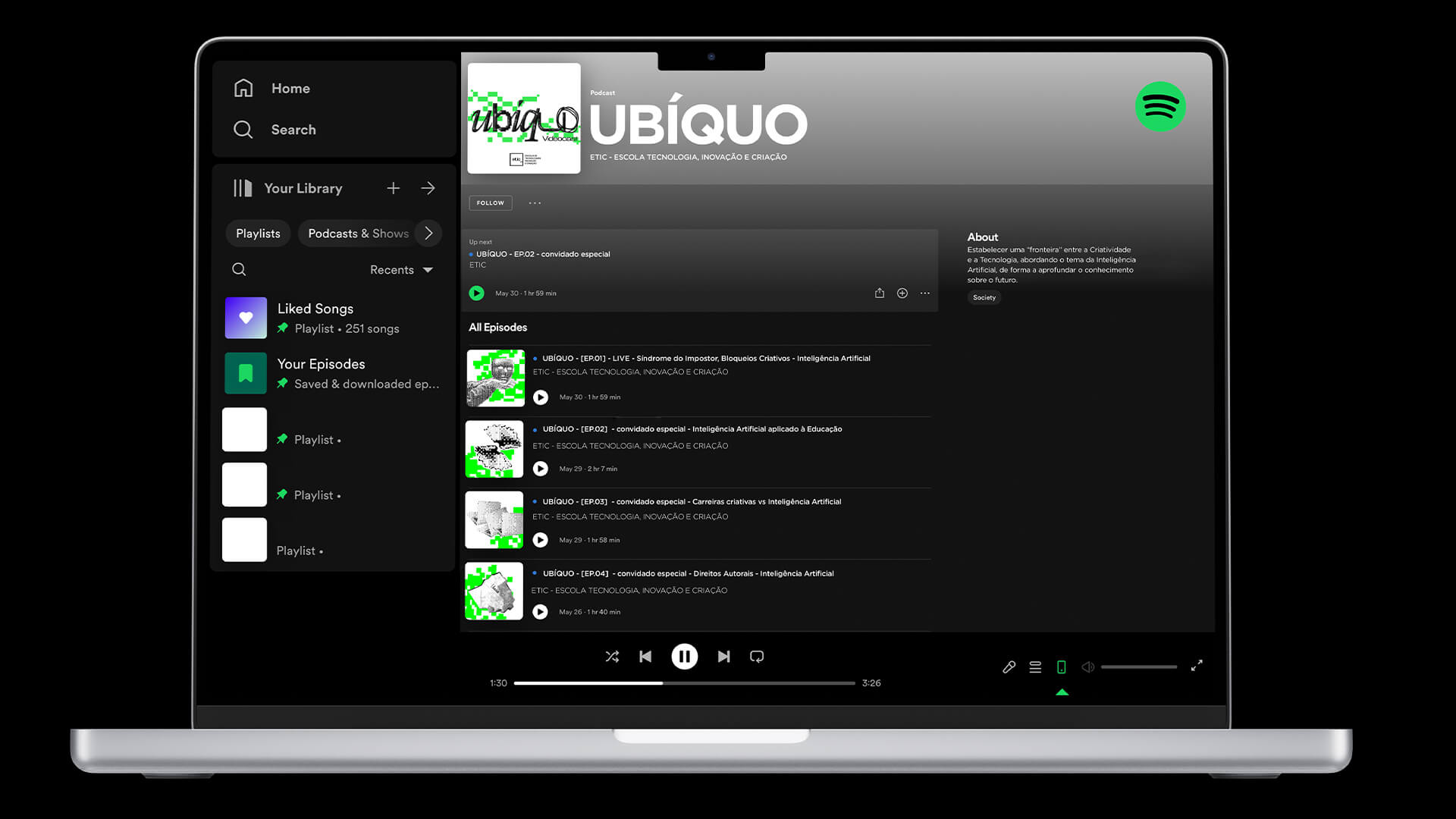 ubiquo videocast episodes on spotify