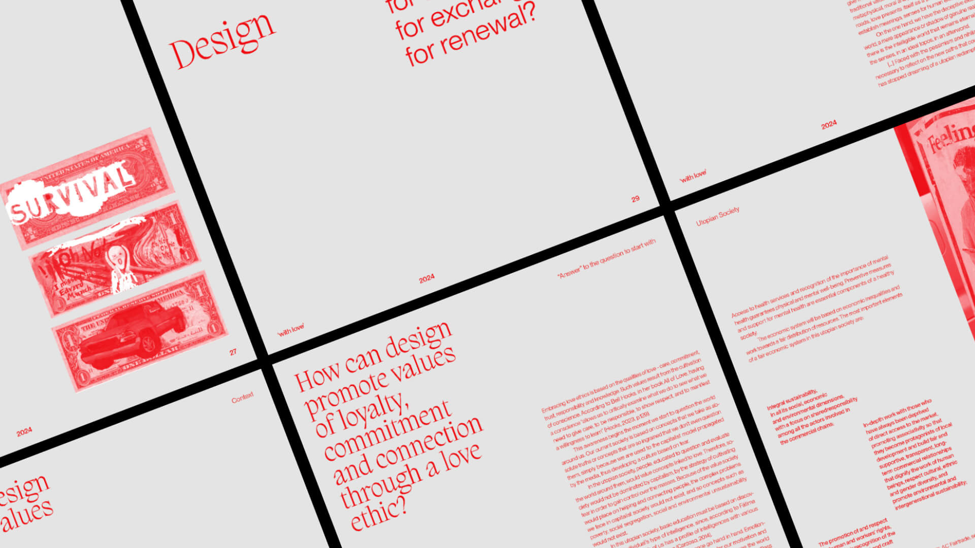 with love detail of pages of the book